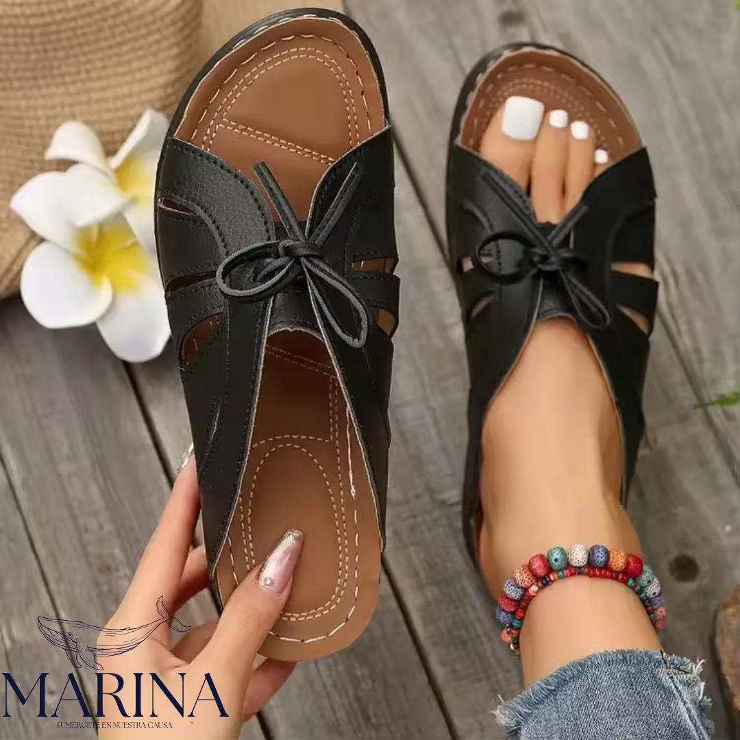 SANDALIAS ORTOPÉDICAS NEREA - MARINA™ | EDICIÓN PREMIUM