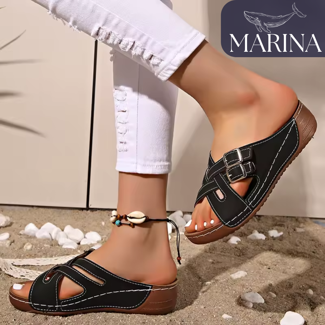 SANDALIAS ORTOPÉDICAS OLÍVIA - MARINA™ | EDICIÓN PREMIUM