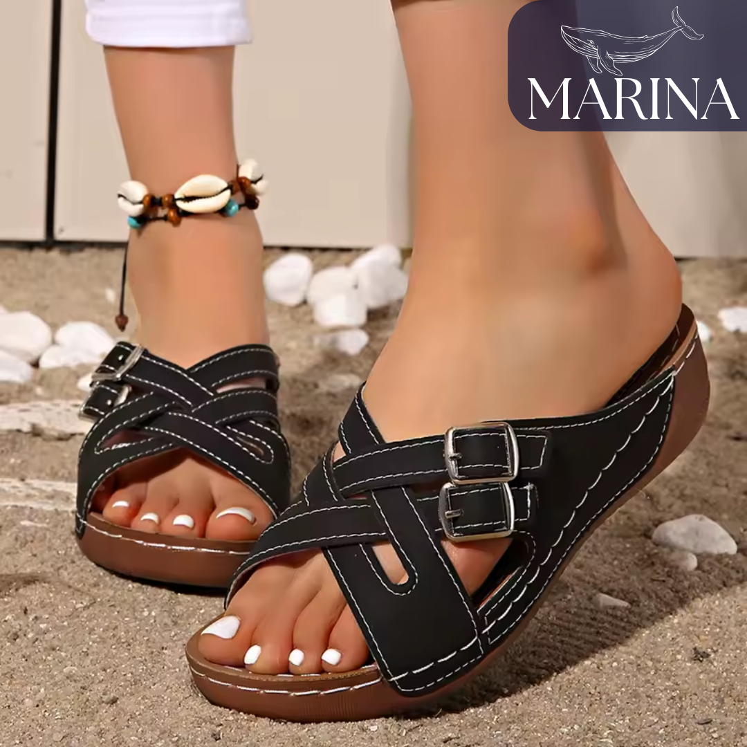 SANDALIAS ORTOPÉDICAS OLÍVIA - MARINA™ | EDICIÓN PREMIUM