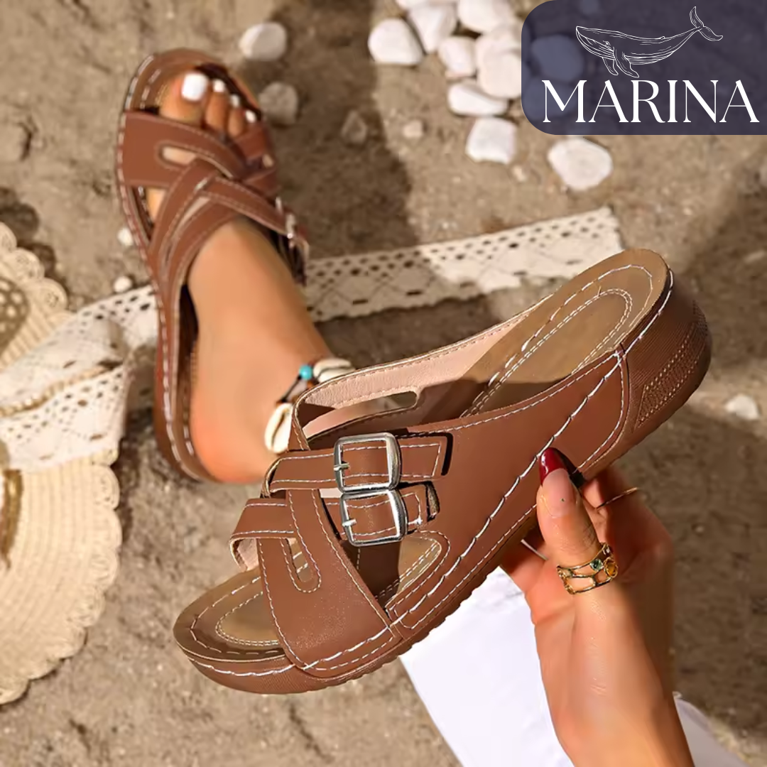 SANDALIAS ORTOPÉDICAS OLÍVIA - MARINA™ | EDICIÓN PREMIUM