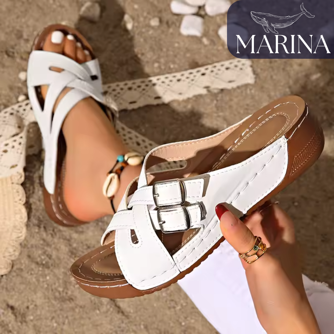 SANDALIAS ORTOPÉDICAS OLÍVIA - MARINA™ | EDICIÓN PREMIUM
