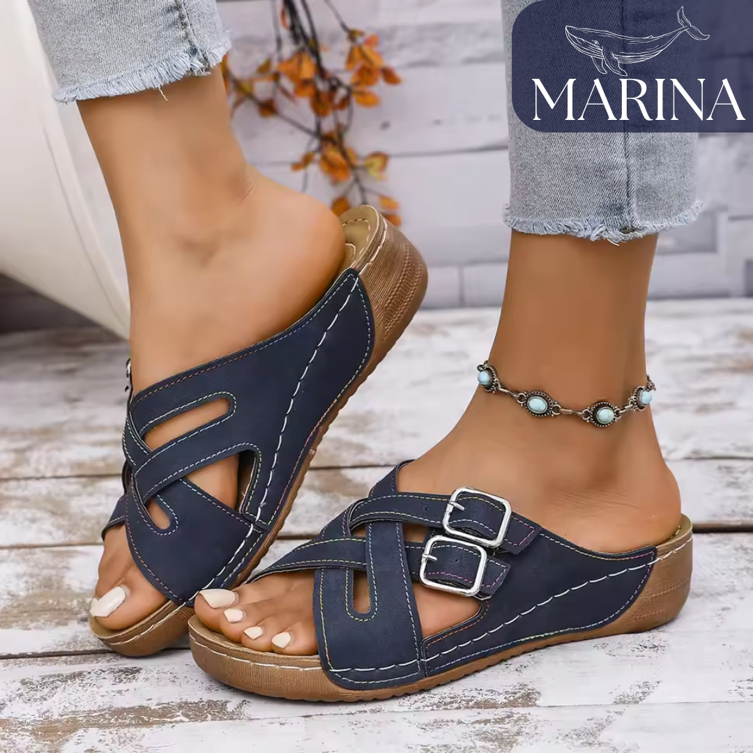 SANDALIAS ORTOPÉDICAS OLÍVIA - MARINA™ | EDICIÓN PREMIUM