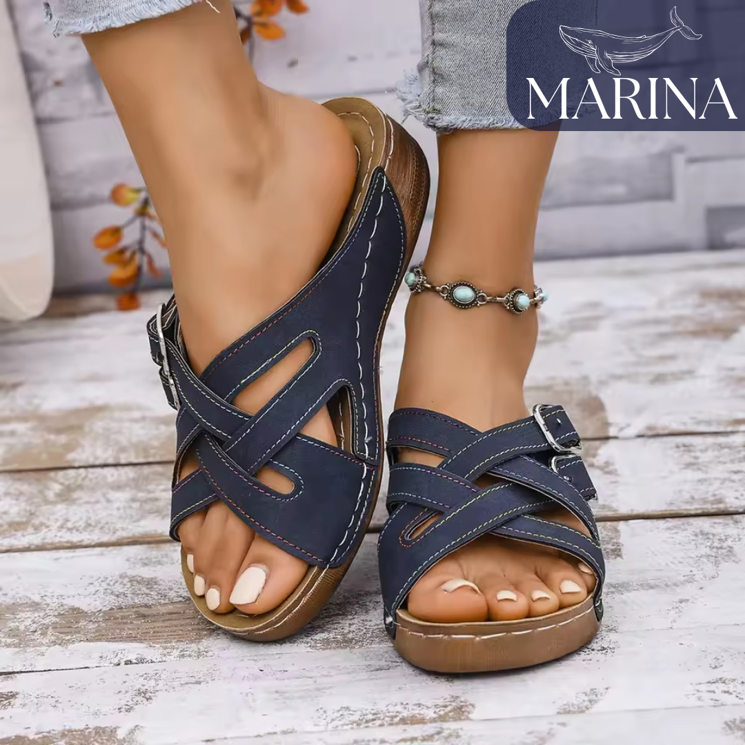SANDALIAS ORTOPÉDICAS OLÍVIA - MARINA™ | EDICIÓN PREMIUM
