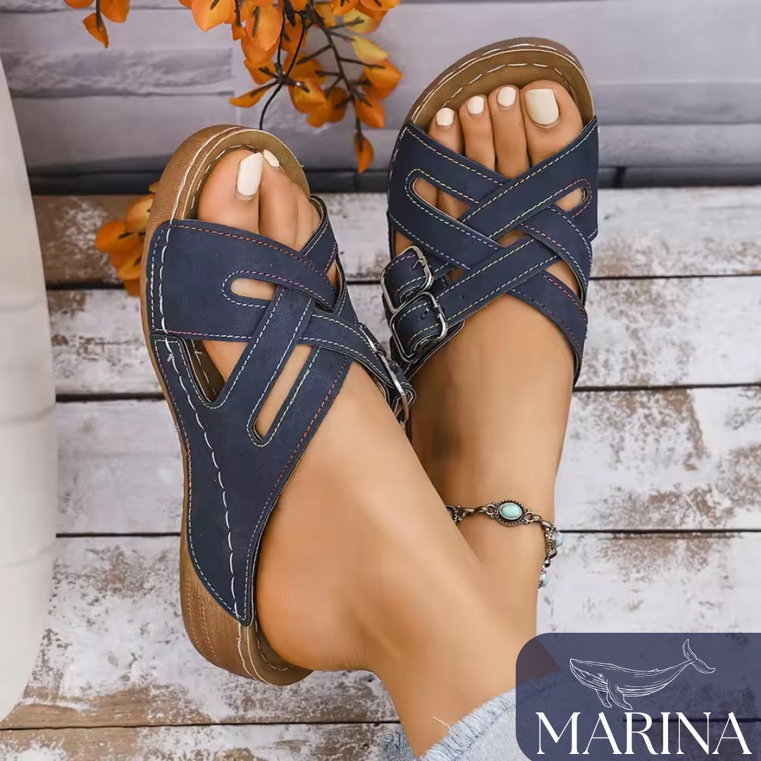 SANDALIAS ORTOPÉDICAS OLÍVIA - MARINA™ | EDICIÓN PREMIUM
