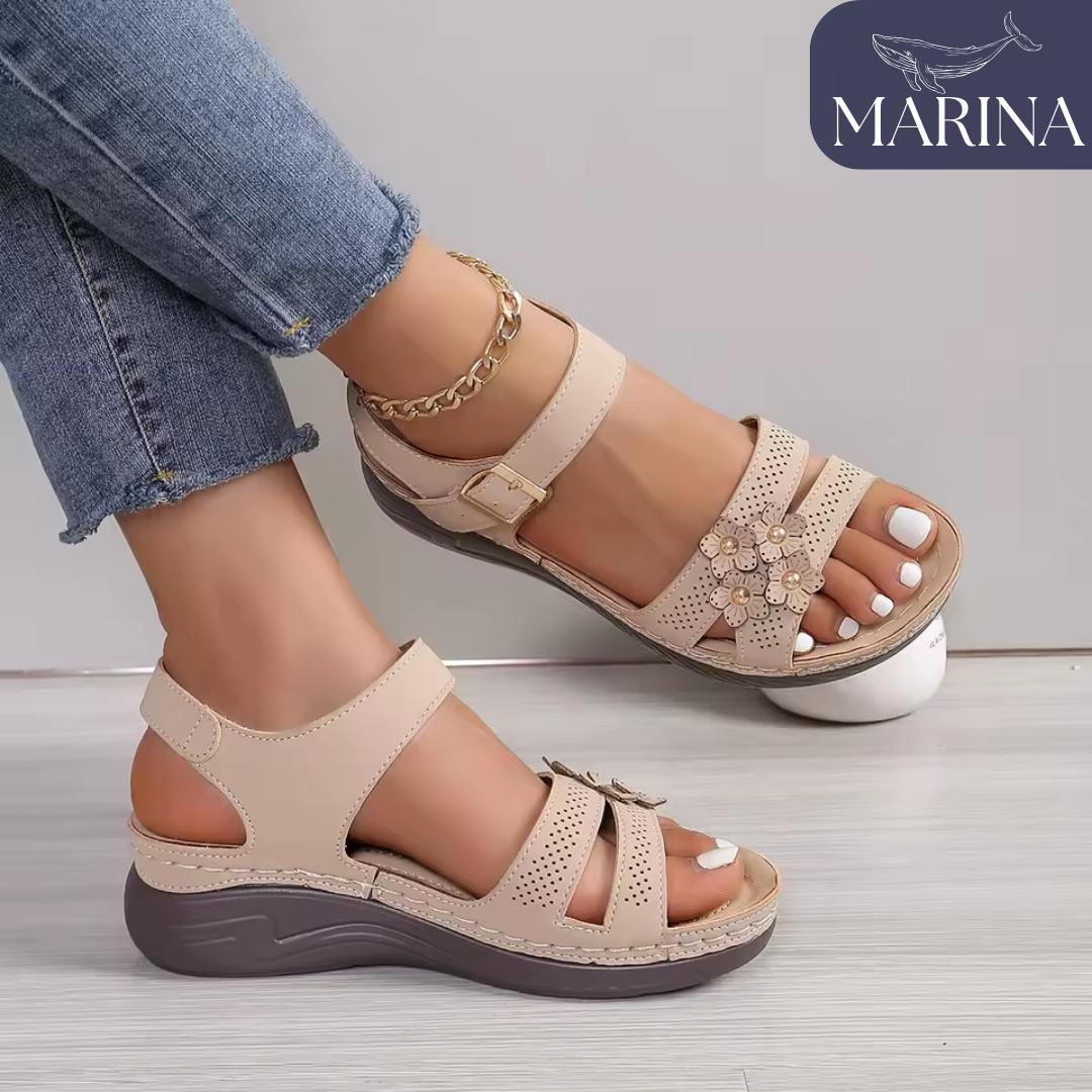SANDALIAS ARTESANALES LARA - MARINA™ | EDICIÓN PREMIUM