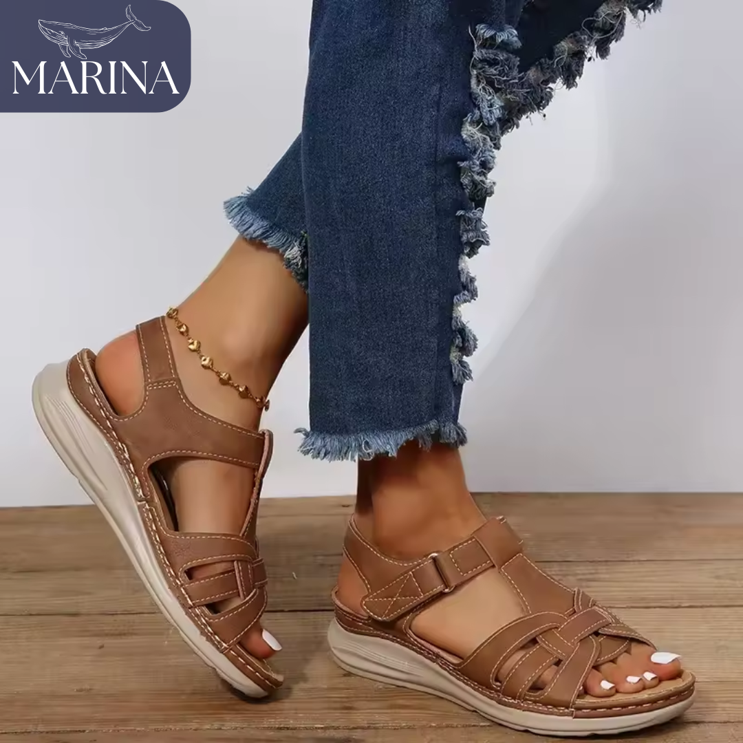 SANDALIAS ORTOPÉDICAS VALENTINA - MARINA™ | EDICIÓN PREMIUM