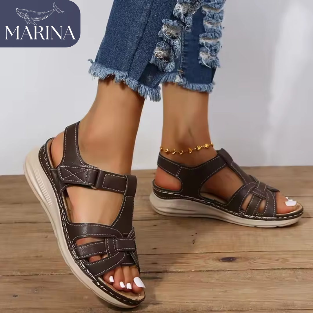 SANDALIAS ORTOPÉDICAS VALENTINA - MARINA™ | EDICIÓN PREMIUM