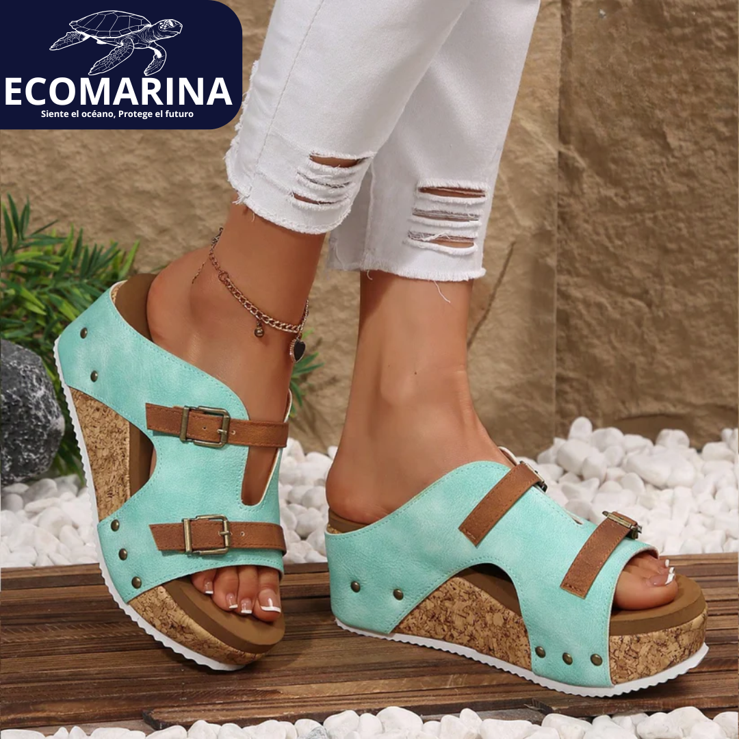 SANDALIAS ORTOPÉDICAS CORAL - ECOMARINA™ | EDICIÓN PREMIUM