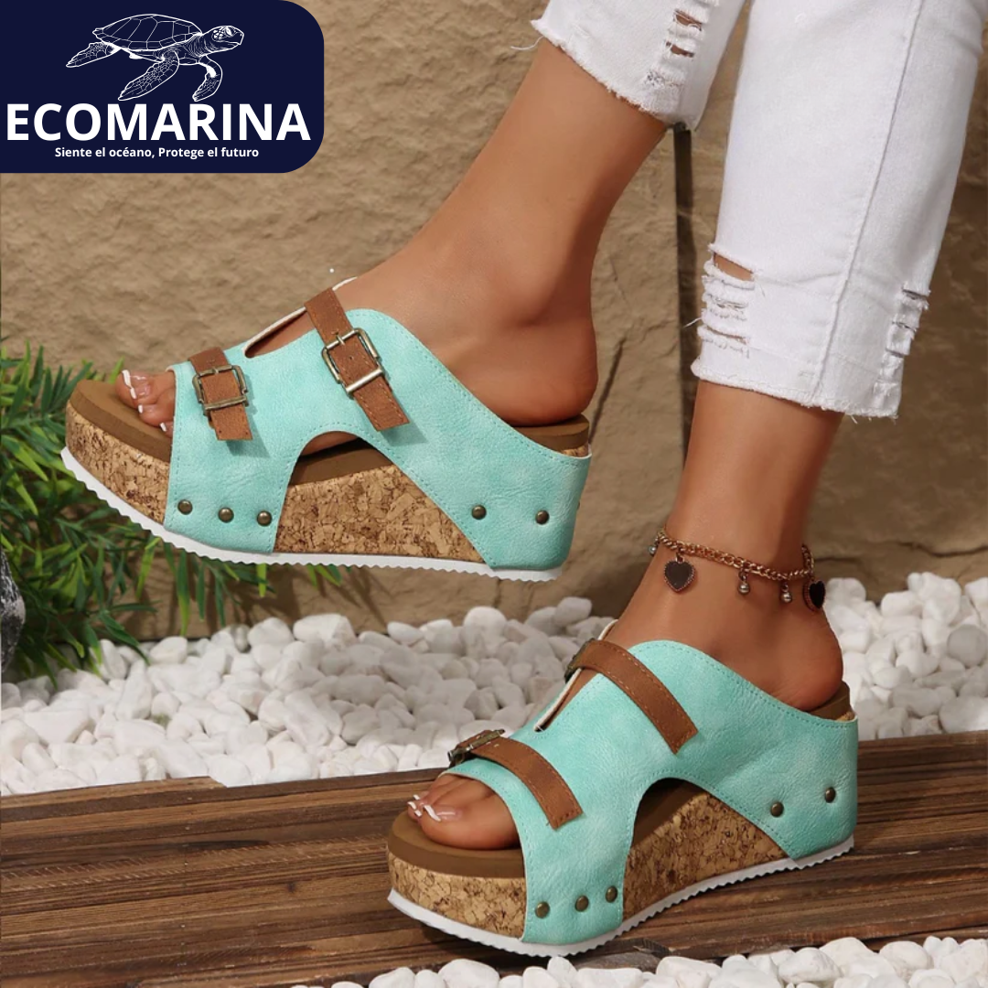 SANDALIAS ORTOPÉDICAS CORAL - ECOMARINA™ | EDICIÓN PREMIUM