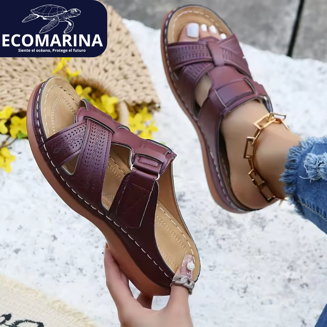 SANDALIAS ORTOPÉDICAS VALENTINA - ECOMARINA™ | EDICIÓN PREMIUM