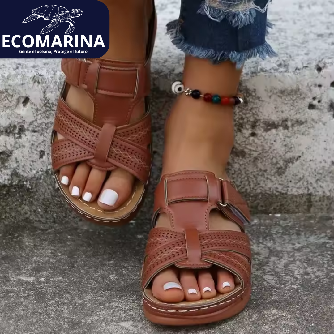 SANDALIAS ORTOPÉDICAS VALENTINA - ECOMARINA™ | EDICIÓN PREMIUM