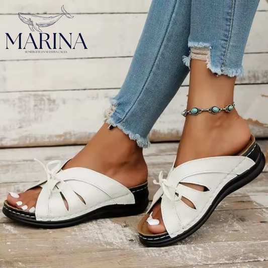 SANDALIAS ORTOPÉDICAS NEREA - MARINA™ | EDICIÓN PREMIUM