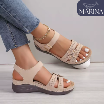 SANDALIAS ARTESANALES LARA - MARINA™ | EDICIÓN PREMIUM